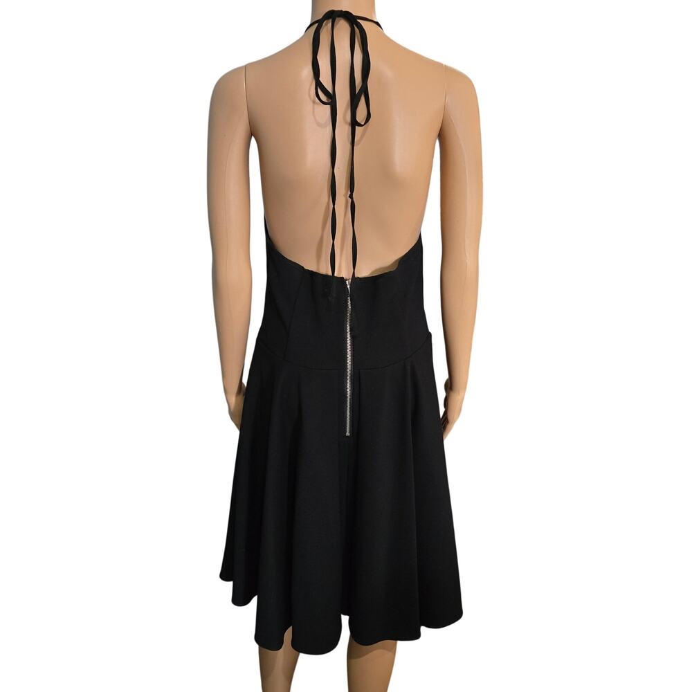 Gianni Bini black halter dress Size XL - Picture 4 of 6